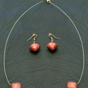 Bronzos rombusz szett